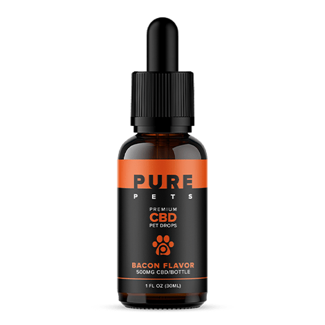 Bacon Flavor CBD Oil for Pets 500mg – Buy Premium & Organic